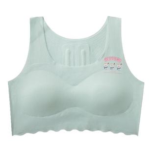 女童矫正内衣发育期学生背心塑身不驼背防凸点少女抹胸运动文胸