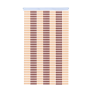 水晶珠帘门帘隔断帘风水葫芦防蚊蝇塑料家用免打孔卫生间厕所客厅