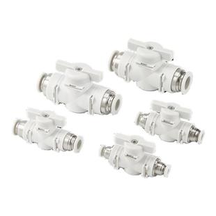 BUC气管开关阀气动手阀门关闭快速接头堵气堵水气管末端直通阀门