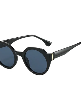 欧美简约碎花色墨镜sunglasses