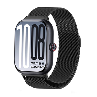 适用vivo WATCH GT2米兰尼斯磁吸表带金属米网舒适腕带智能运动手表IQOO watch gt2不锈钢三株表链替换带配件