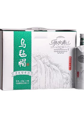 乌毡帽银山半干黄酒520ml*6瓶