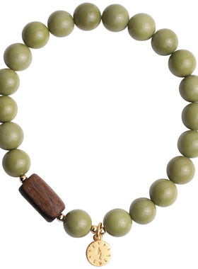 心斋堂阿拉善民族风牛油果手串