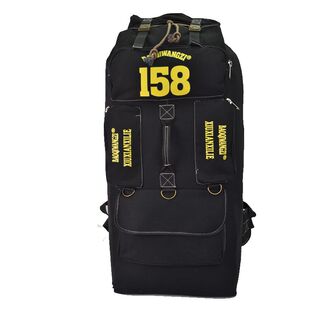 新款登山包帆布160L超大容量男士双肩包旅行170L特大号双肩大背包