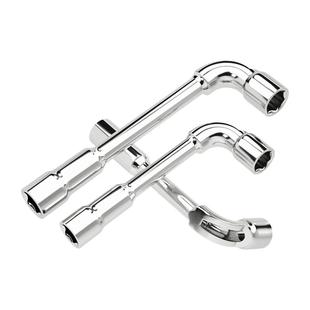 固万基L型套筒扳手烟斗双头外六角7字型弯头穿孔轮胎扳手汽修工具