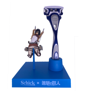 舒适剃须刀水次元5层刀片进击的巨人联名周边日本限量版手办 套装