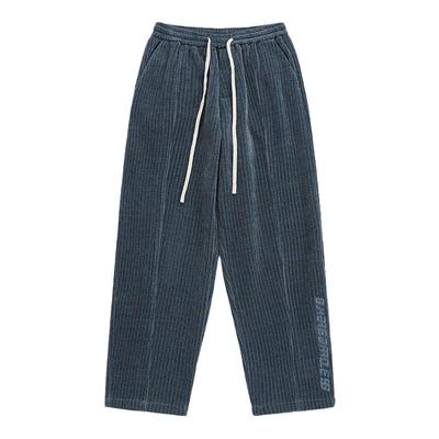 BJHG灯芯绒宽松休闲卫裤