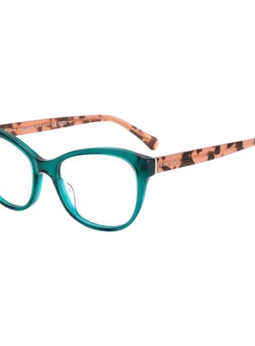 代购kate spade女士眼镜框猫眼绿色塑料全框日常通勤眼镜架