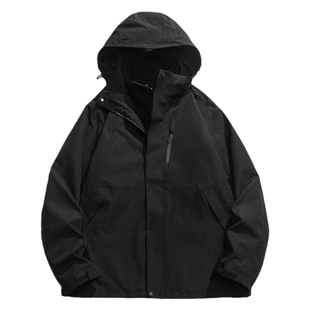 回力冲锋夹克外套男女款春秋冬季2025新款户外三合一加厚登山衣服