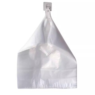 食品级白色塑料袋外卖打包方便袋透明背心胶袋商用袋子早餐专用袋