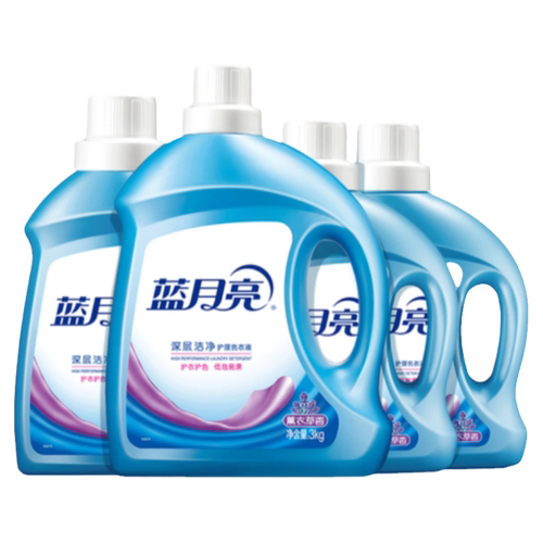 蓝月亮洗衣液持久留香薰衣草香家用洗衣整箱促销组合装官方正品