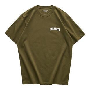 现货 CARHARTT WIP UNIVERSITY SCRIPT TEE卡哈特休闲LOGO短袖T恤