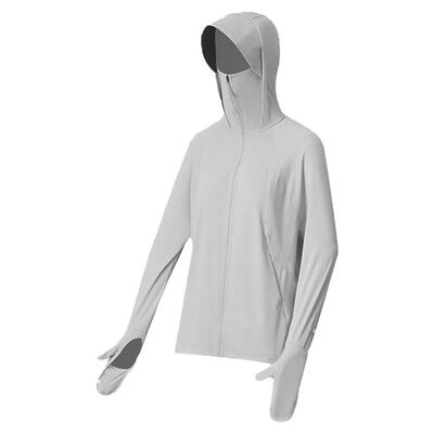 指尖防晒衣女款带手套2026夏防紫外线冰丝防晒服宽松中长款