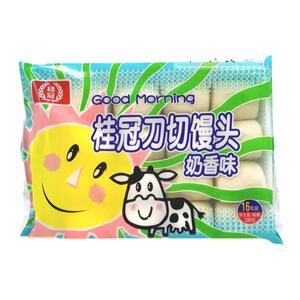 桂冠刀切馒头16粒装320g 早茶点心早饭下午茶糕点营养早餐包子