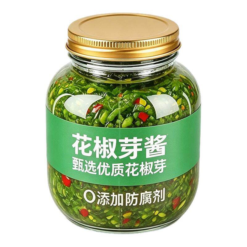 【整箱6瓶】头茬特级嫩花椒芽酱
