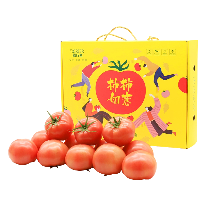 桃太郎粉番茄西红柿5斤装 热品库 性价比省钱购