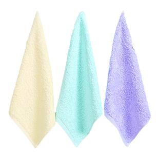 棉田全棉高端毛巾洗脸方巾纯棉柔软吸水不易掉毛家用洗脸大人男女