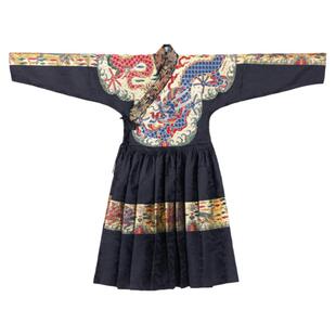 卿子赋童装汉服明制男童锦衣卫贴里曳撒仿妆花缎金底龙周岁服定制