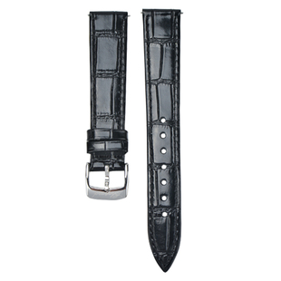 品牌手表皮带真皮女针扣平直接口超薄代用萧邦快乐五钻表带肖邦