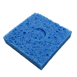 烙铁头清洁海绵耐高温海绵海棉去除氧化物除锡渣焊嘴海棉湿水泡发