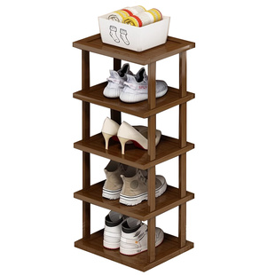 鞋架家用门口迷你窄小鞋子置物收纳架多层鞋柜入门窄高立式省空间