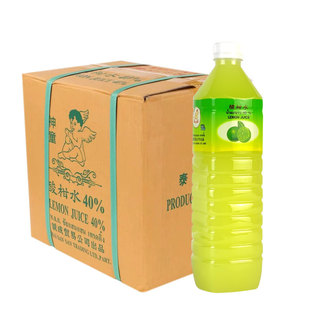 泰国进口神童酸柑水1L*12瓶整箱出售浓缩柠檬汁东南亚火锅调味汁