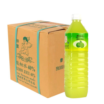 泰国进口神童酸柑水1L*12瓶整箱