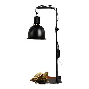 乌龟晒背灯加热爬宠灯罩灯架反射uvb保温灯罩防烫鱼缸可调节支架