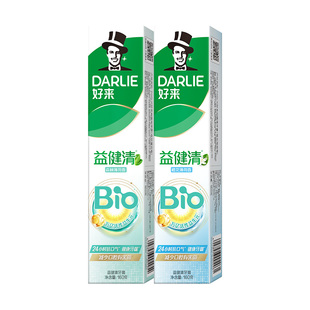 DARLIE好来原黑人牙膏益健清森林薄荷清新对抗口气防口臭官方正品