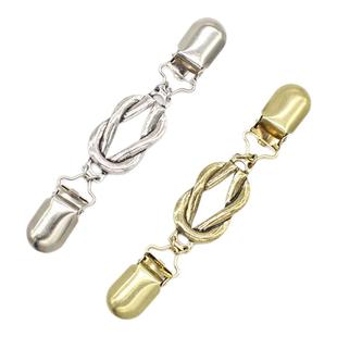 亚马逊爆款复古披肩扣 气质开衫毛衣夹女士领口夹胸针束腰配件夹