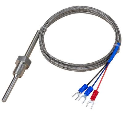 pt100铂热电阻不锈钢防水固定