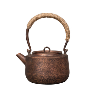 煮水烧水泡茶养生壶功夫茶铜器纯铜茶具纯手工铜壶茶壶纯紫铜订制