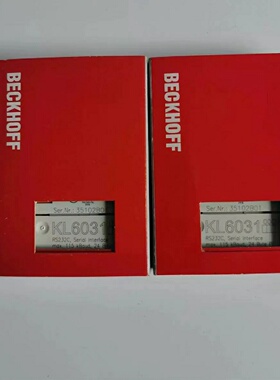 议价KL6031 议价供应BECKHOFF倍福模块库存大量现货包邮实拍