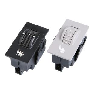 DS标致508雪铁龙C5座椅加热开关3008温度调节按钮白色黄色灯光DS5