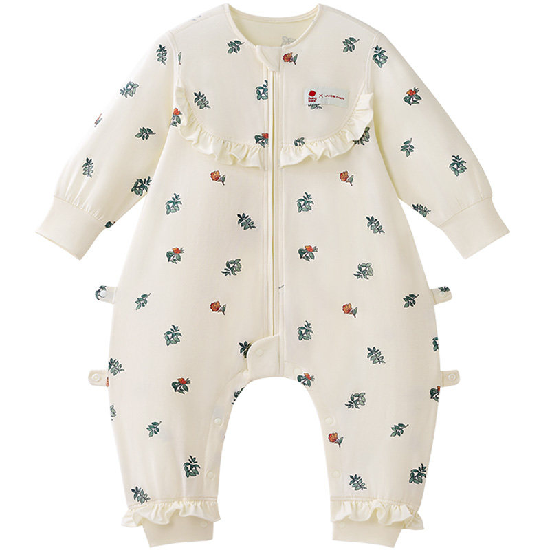 babycare婴儿睡袋小花园桑蚕丝春夏薄款