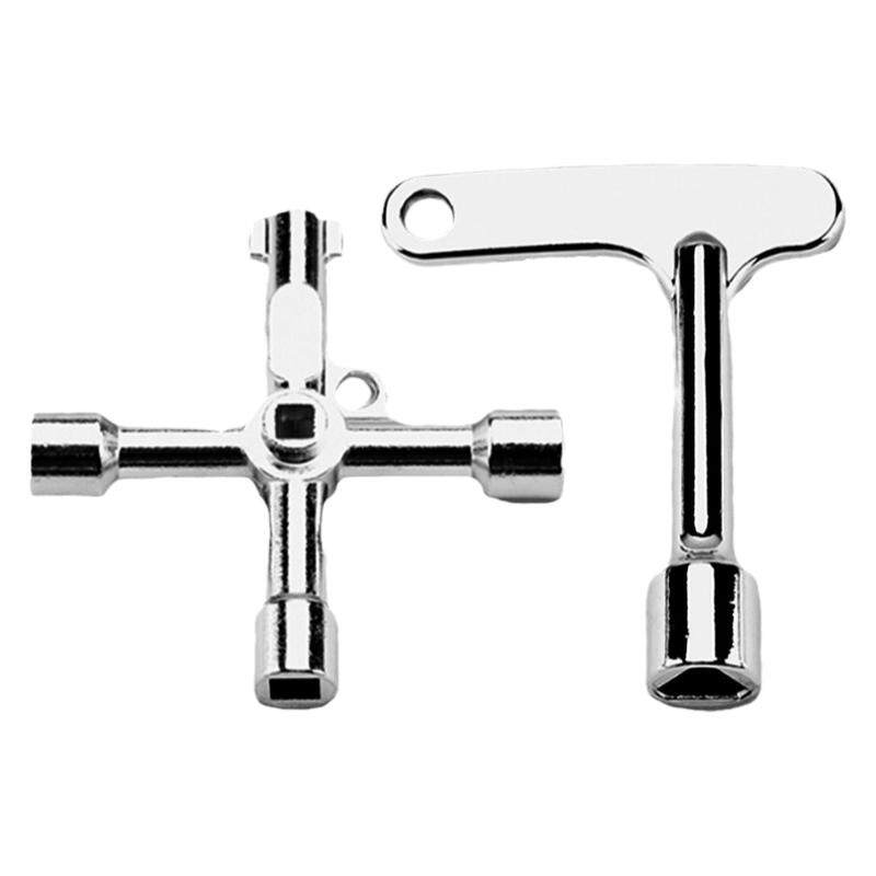 多功能电梯三角钥匙通用内四角电柜电梯门钥匙自来水龙头配件