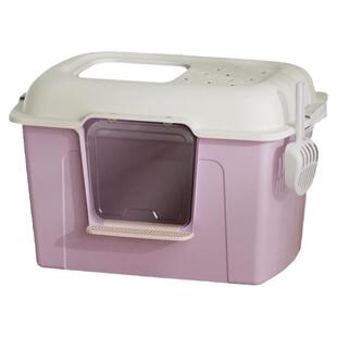 猫砂盆超大号封闭式防外溅缅因猫防臭顶入式80cm集装箱带盖猫厕所