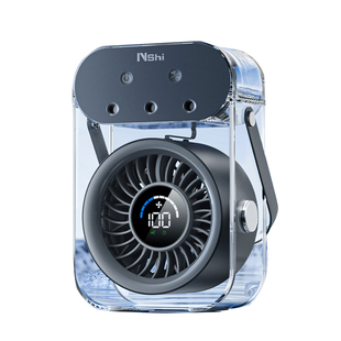 能适喷雾桌面小风扇静音制冷冰雾循环风扇便携式办公室冰敷风扇学生宿舍usb空调扇小型水冷电风台扇2025新款