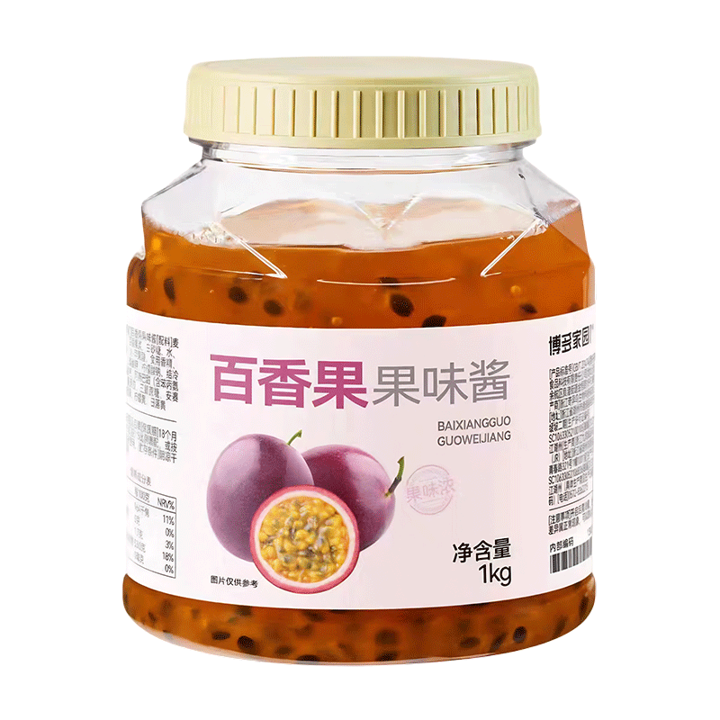 博多家园百香果酱奶茶店专用原料