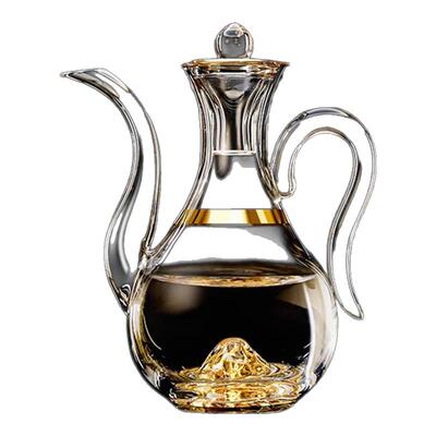 福禄双全金山分酒器倒酒壶财源广进壶家用招待客人主人杯高端酒具