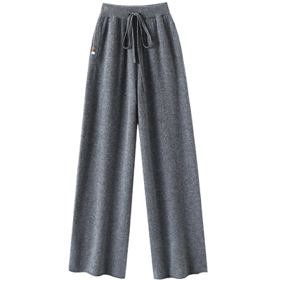 启超高端100%纯山羊绒裤