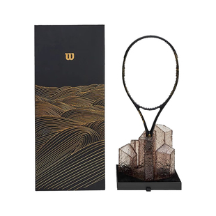 Wilson威尔逊金玄剑 礼品套装休闲球拍 男女专业碳素网球拍礼盒