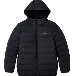 乔丹轻薄羽绒服短款男士2025冬季新款加厚棉服保暖防寒运动外套男