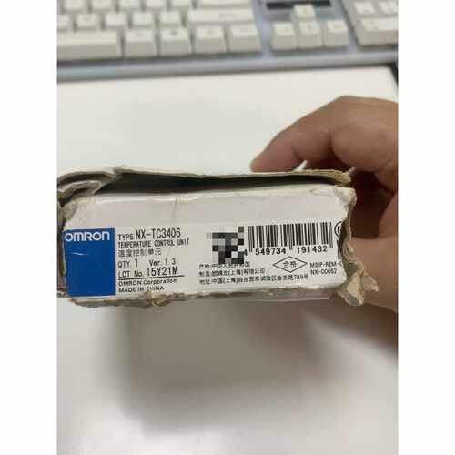 议价欧姆龙NX-TC3406   全新未使用   外包装破损