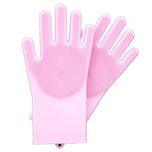 魔术硅胶洗碗手套耐高温防烫家用乳胶厨房网红刷碗洗菜家务神器