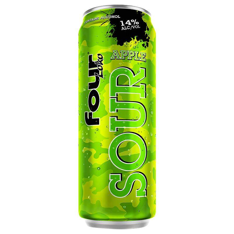 四洛克fourlock酒后劲水果预调鸡尾酒fourloko斯诺克啤酒695ml*12