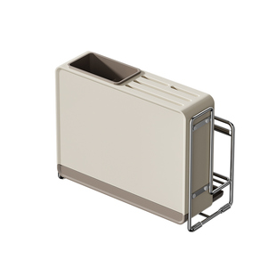 咚西新款刀架砧板架厨房台面置物架壁挂式筷笼菜板刀具一体收纳架