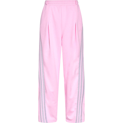 Adidas/阿迪达斯正品2026春季款女士日常印花直筒运动长裤KS0035