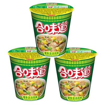 NISSIN/日清合味道猪骨浓汤泡面