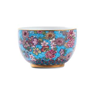 景德镇官方陶瓷扒花主人杯家用万花茶具个人专用茶杯单杯高档送礼